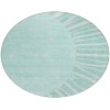 Addison Chantille ACN668 Teal 8 ft. x 8 ft. Round Rug