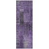 Addison Chantille ACN669 Eggplant 2 ft. 3 in. x 7 ft. 6 in. Runner Rug