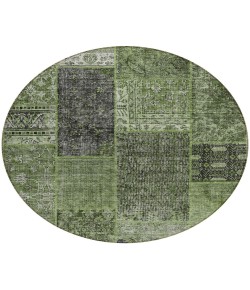 Addison Chantille ACN669 Olive 8 ft. x 8 ft. Round Rug