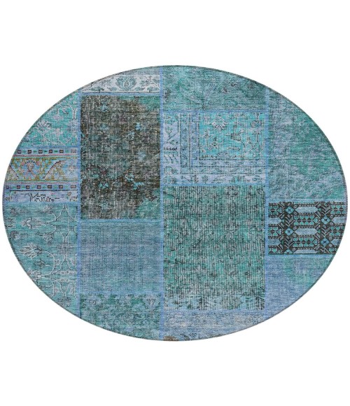 Chantille ACN669 Teal 8' x 8' Rug