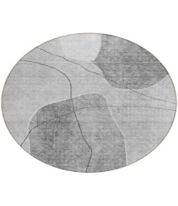Addison Chantille ACN672 Gray 8 ft. x 8 ft. Round Rug