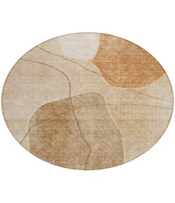 Addison Chantille ACN672 Paprika 8 ft. x 8 ft. Round Rug