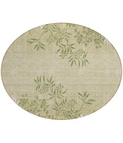 Addison Chantille ACN673 Khaki 8 ft. x 8 ft. Round Rug