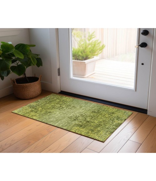 Chantille ACN673 Olive 1'8" x 2'6" Rug