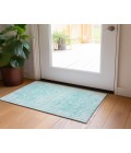 Chantille ACN673 Teal 1'8" x 2'6" Rug