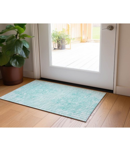 Chantille ACN673 Teal 1'8" x 2'6" Rug