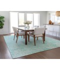 Chantille ACN673 Teal 3' x 5' Rug
