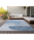 Chantille ACN678 Blue 5' x 7'6" Rug