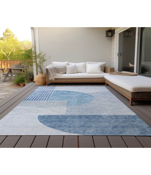 Chantille ACN678 Blue 5' x 7'6" Rug