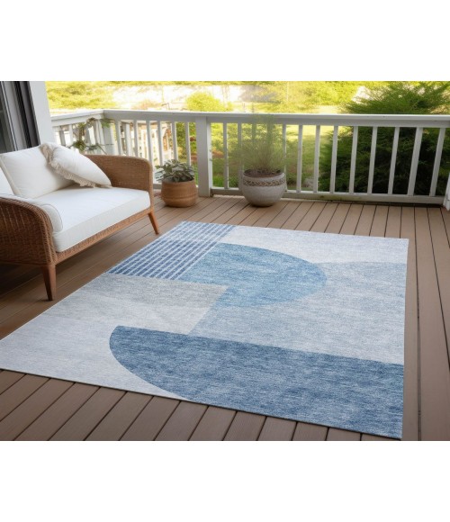 Chantille ACN678 Blue 5' x 7'6" Rug