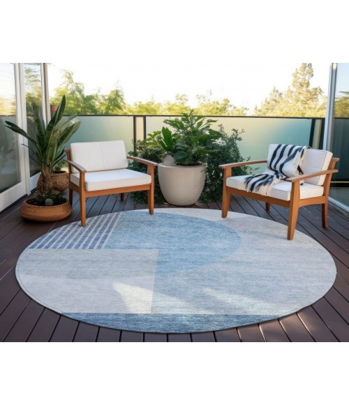 Chantille ACN678 Blue 8' x 8' Rug