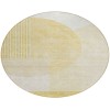 Addison Chantille ACN678 Gold 8 ft. x 8 ft. Round Rug