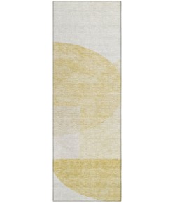 Addison Chantille ACN678 Gold 2 ft. 3 in. x 7 ft. 6 in. Runner Rug