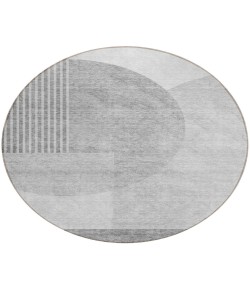 Addison Chantille ACN678 Gray 8 ft. x 8 ft. Round Rug