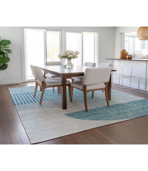 Chantille ACN678 Teal 8' x 10' Rug