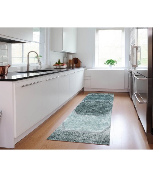 Chantille ACN679 Teal 2'3" x 7'6" Rug