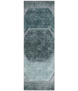 Addison Chantille ACN679 Teal 2 ft. 3 in. x 7 ft. 6 in. Runner Rug