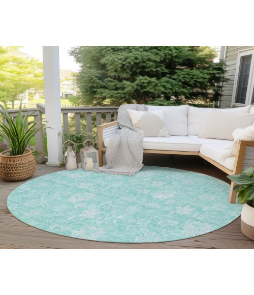 Chantille ACN681 Aqua 8' x 8' Rug
