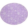 Addison Chantille ACN681 Lilac 8 ft. x 8 ft. Round Rug