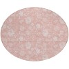 Addison Chantille ACN681 Pink 8 ft. x 8 ft. Round Rug