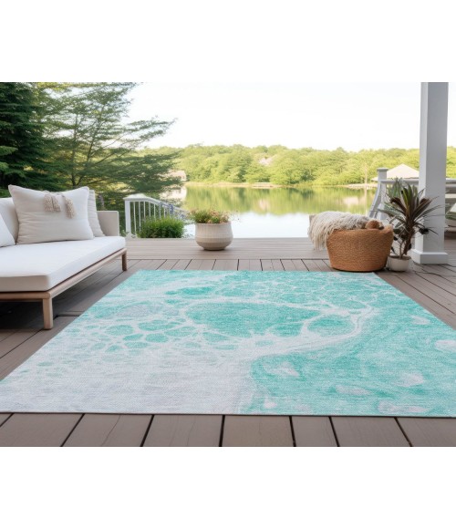 Chantille ACN682 Aqua 3' x 5' Rug