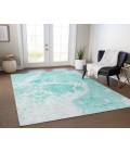 Chantille ACN682 Aqua 3' x 5' Rug
