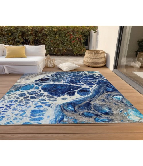 Chantille ACN682 Navy 3' x 5' Rug
