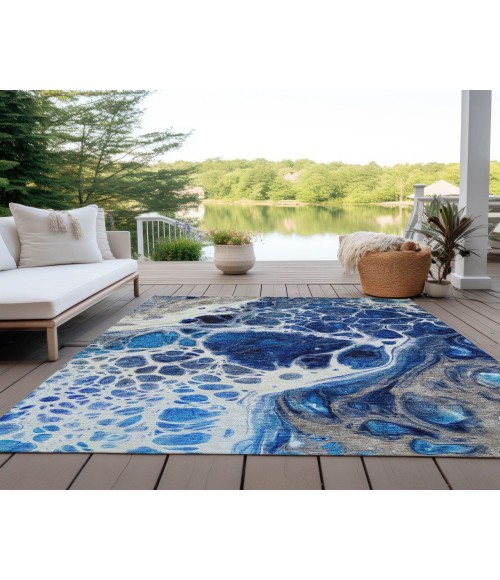 Chantille ACN682 Navy 3' x 5' Rug