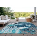 Chantille ACN682 Teal 3' x 5' Rug