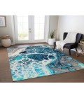 Chantille ACN682 Teal 3' x 5' Rug