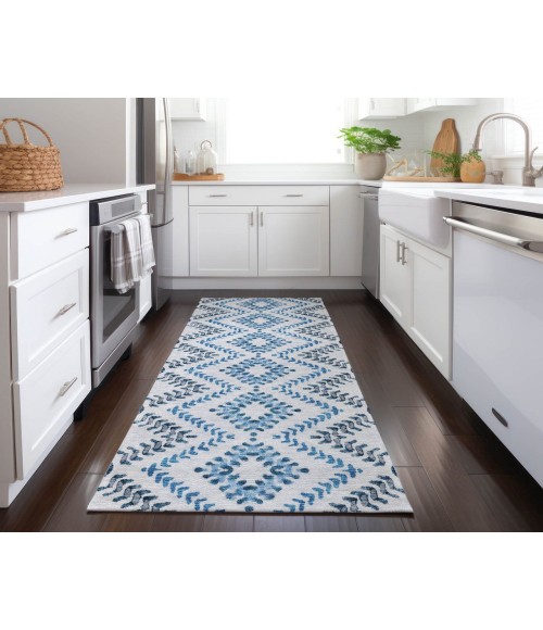 Chantille ACN684 Blue 2'3" x 7'6" Rug