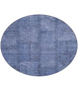 Addison Chantille ACN685 Blue 8 ft. x 8 ft. Round Rug