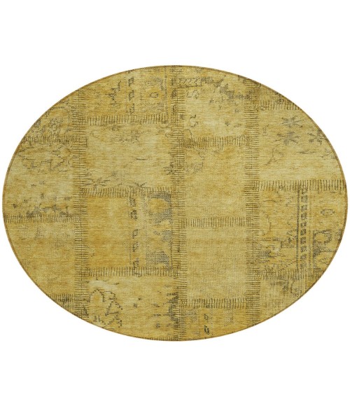 Chantille ACN685 Gold 8' x 8' Rug