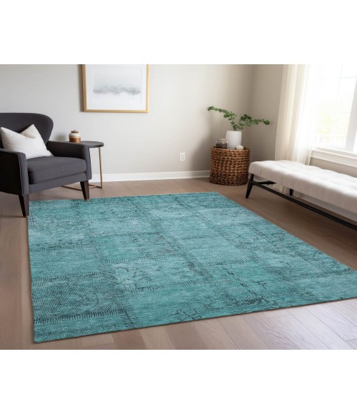 Chantille ACN685 Teal 9' x 12' Rug