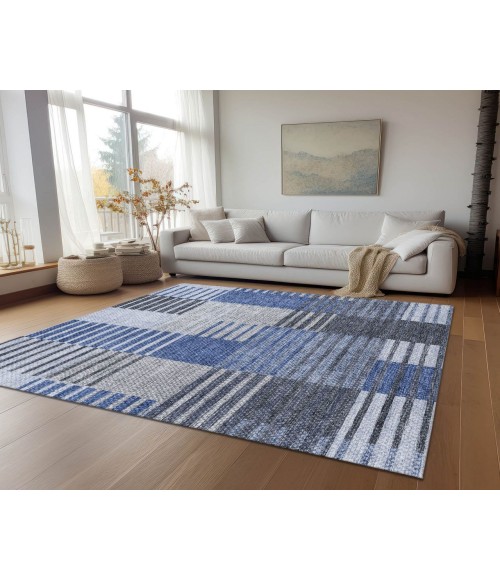 Chantille ACN687 Blue 3' x 5' Rug