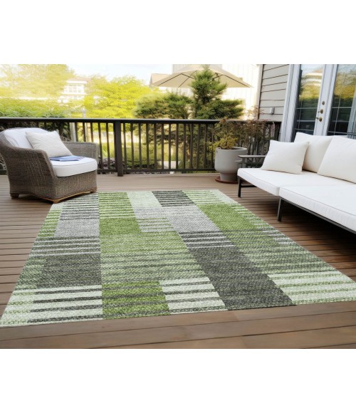 Chantille ACN687 Green 3' x 5' Rug