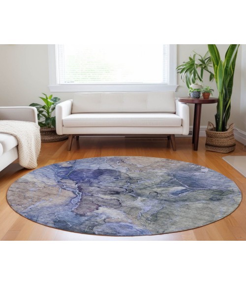 Chantille ACN689 Blue 8' x 8' Rug