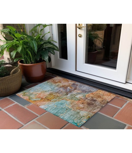 Chantille ACN689 Coral 1'8" x 2'6" Rug
