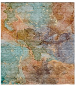 Addison Chantille ACN689 Coral 8 ft. x 10 ft. Rectangle Rug