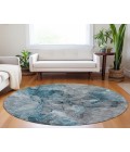 Chantille ACN689 Teal 8' x 8' Rug