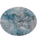 Chantille ACN689 Teal 8' x 8' Rug