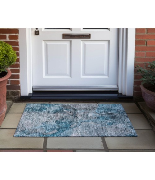 Chantille ACN689 Teal 1'8" x 2'6" Rug