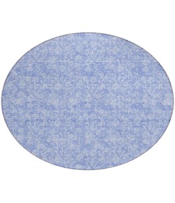 Addison Chantille ACN691 Denim 8 ft. x 8 ft. Round Rug