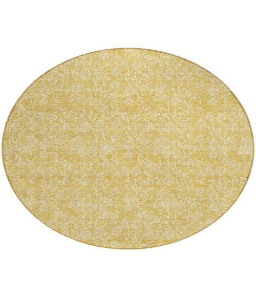 Chantille ACN691 Gold 8' x 8' Rug