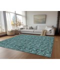 Chantille ACN692 Teal 2'6" x 3'10" Rug