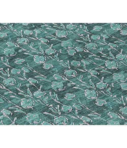Chantille ACN692 Teal 2'6" x 3'10" Rug