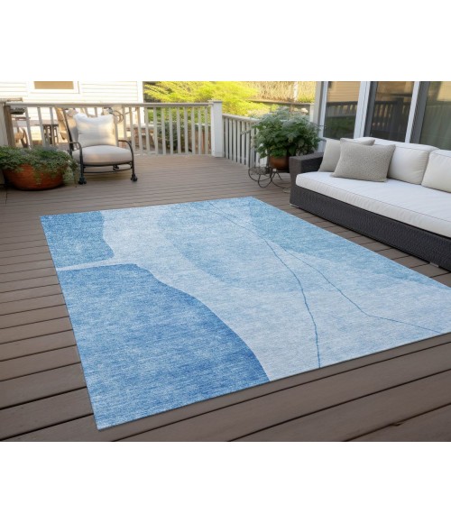Chantille ACN696 Blue 3' x 5' Rug
