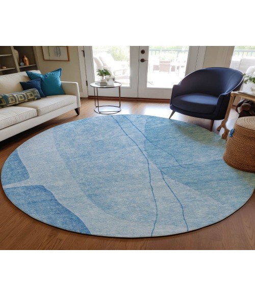 Chantille ACN696 Blue 8' x 8' Rug