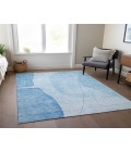 Chantille ACN696 Blue 3' x 5' Rug