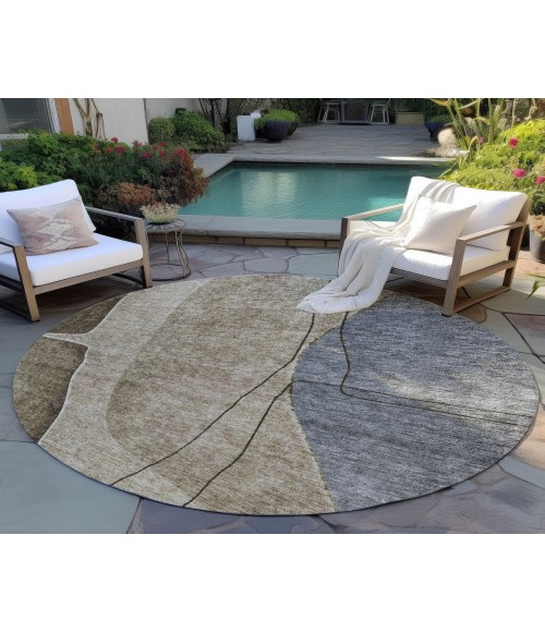 Chantille ACN696 Brown 8' x 8' Rug